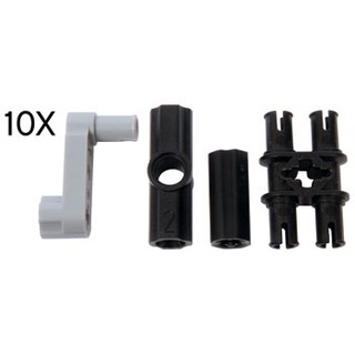 Linh phụ kiện Lego Technic Mindstorms Education NXT 4 loại 40 chiếc NXT Misc Parts Pack Axle Pin Connector Hole Liftarm