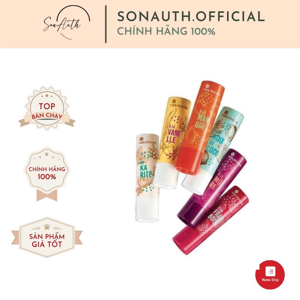 Son dưỡng Yves Rocher Lip Balm