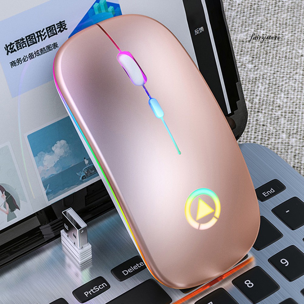 Chuột Gaming Fs + 2.4g Bluetooth 3.0 / 5.0 Không Dây