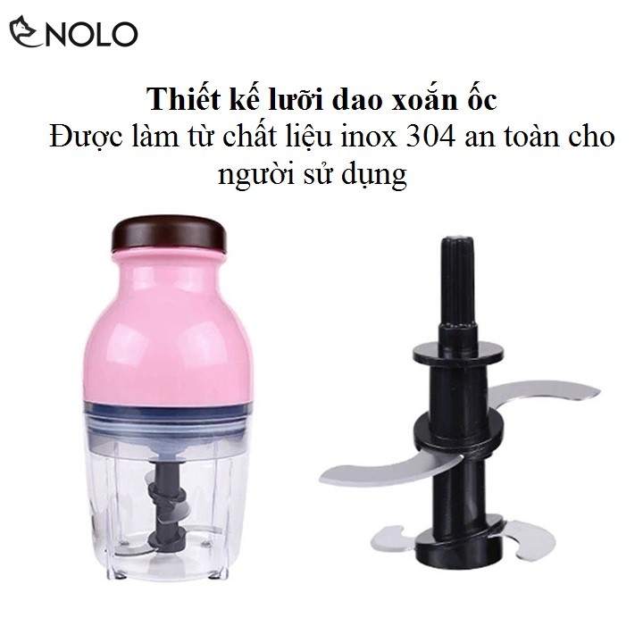 Máy Xay Sinh Tố Đa Năng Osaka A01 Lưỡi Dao Inox304 Chống Gỉ Dung Tích Chứa 600ml