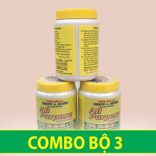 Phân Bón Lá NPK 20-20-20 + TE Của Growmore Loại 100g 3 HỘP
