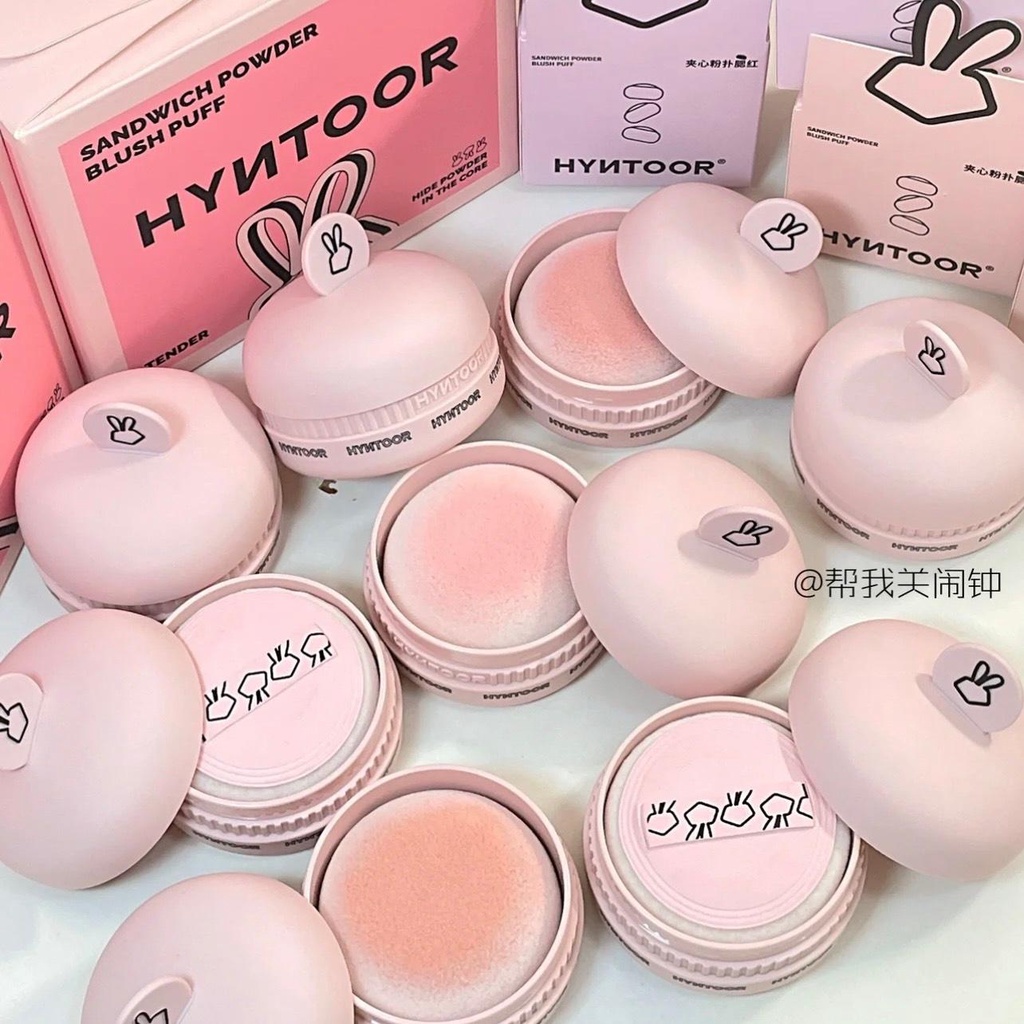 Phấn má Hyntoor Sandwich Powder Puff