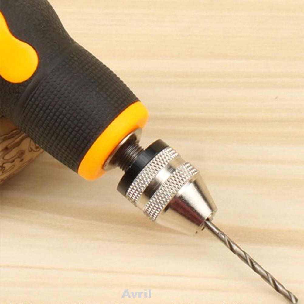 Bộ máy khoan mũi mini bằng thép cacbon làm gỗ DIY