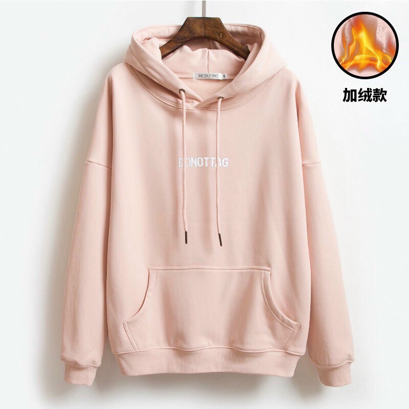 Áo Hoodie nữ 𝗙𝗥𝗘𝗘𝗦𝗛𝗜𝗣 Áo khoác nữ chống nắng DONOTTAG Đỏ dễ thương, bánh bèo, thoáng mát.