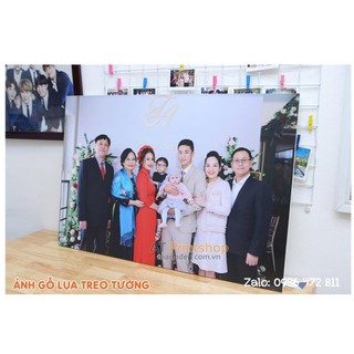 In ảnh gỗ lụa - 60x90cm