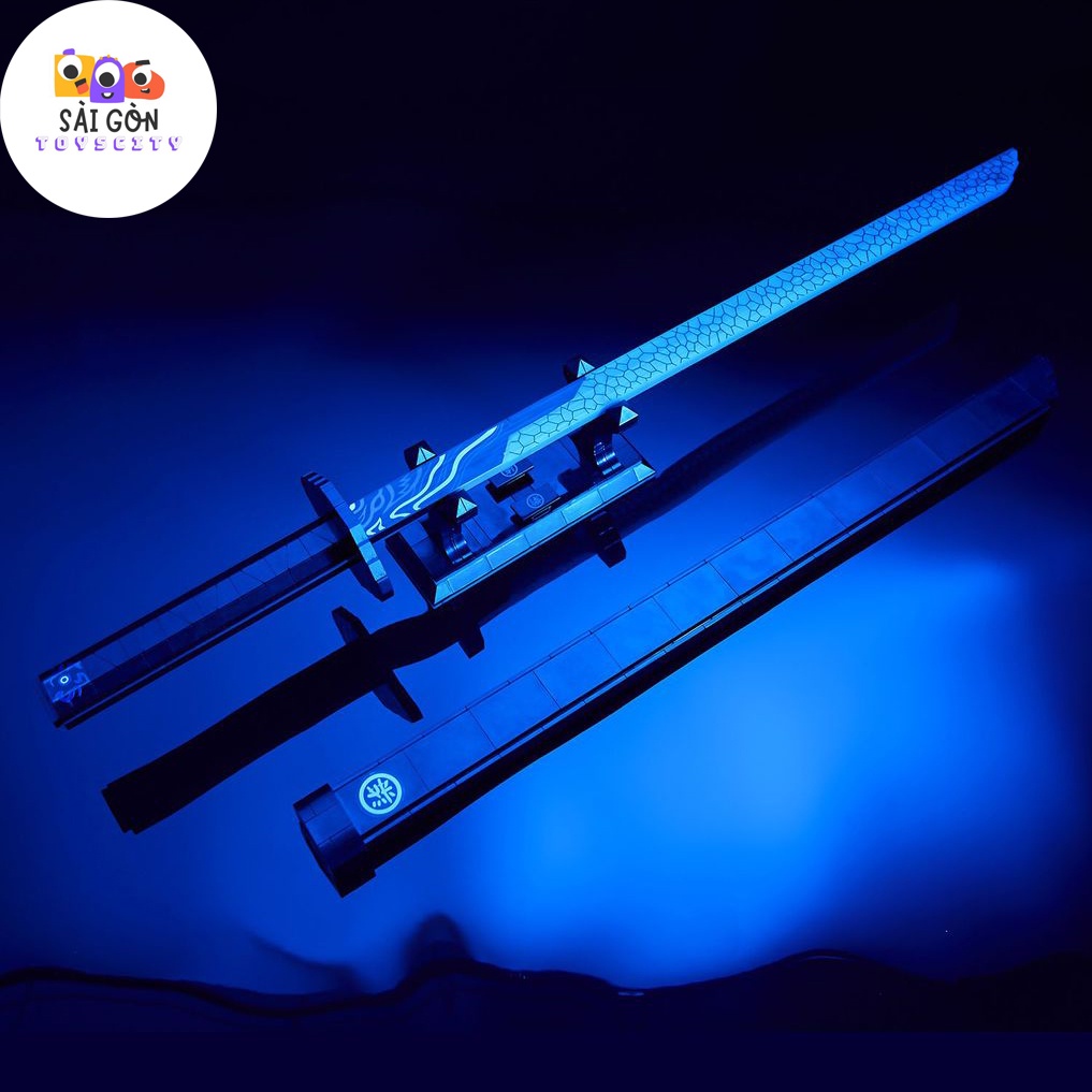 Đồ Chơi Lắp Ráp Xếp Hình Mô Hình Thanh Kiếm Magiced Blade Knife Của Killer Seven DK1505 Với 853 PCS