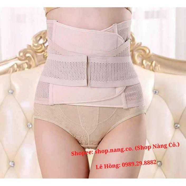 [Chuẩn Loại 1] Gen Nịt Bụng, Đai Định Hình, Gen Bụng, Nịt Bụng Cao Cấp 2 lớp Bản To, Chống cuộn gãy gập, Giúp eo thon