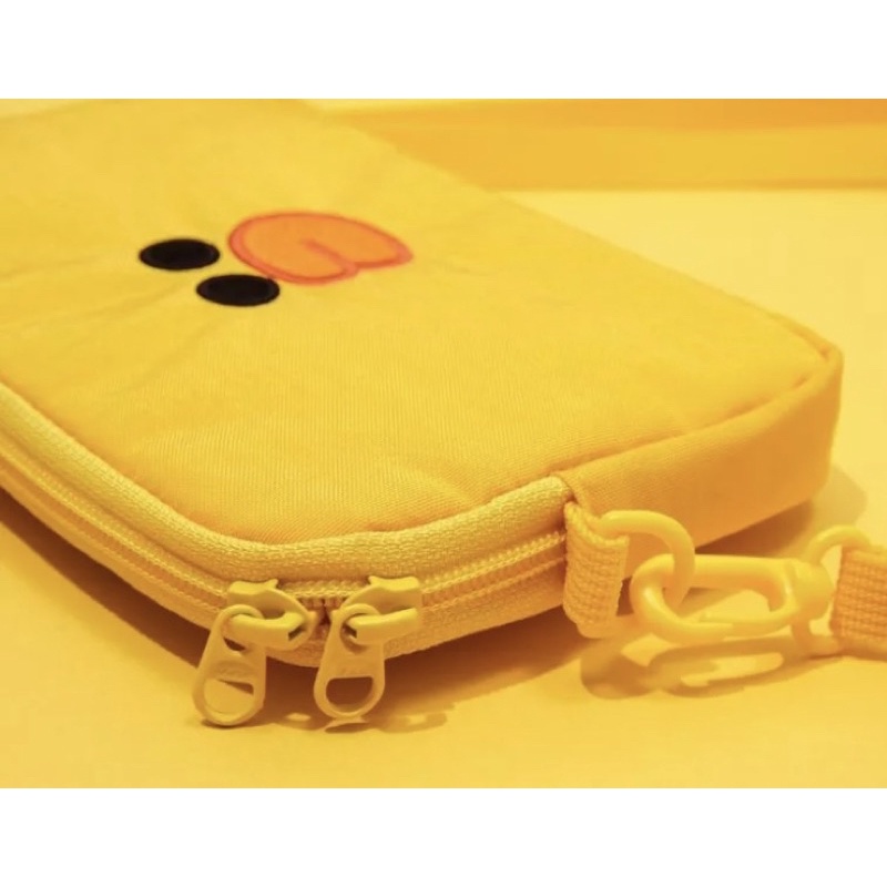Túi đeo chéo chống thấm chính hãng siêu xinh mẫu Gấu Vịt Brown Sally Line