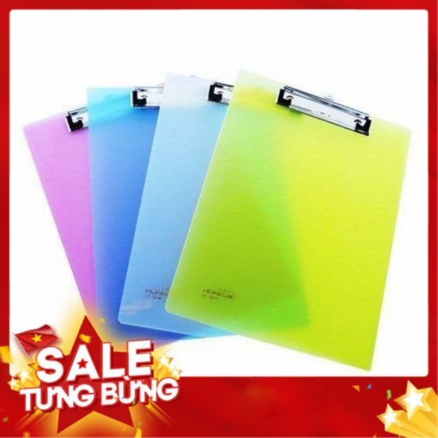 Trình ký A5, kẹp giấy cỡ nhỏ, giao màu ngẫu nhiên٩۶