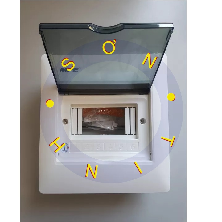 TỦ ĐIỆN ÂM TƯỜNG MPE CHỨA MCB TS-6