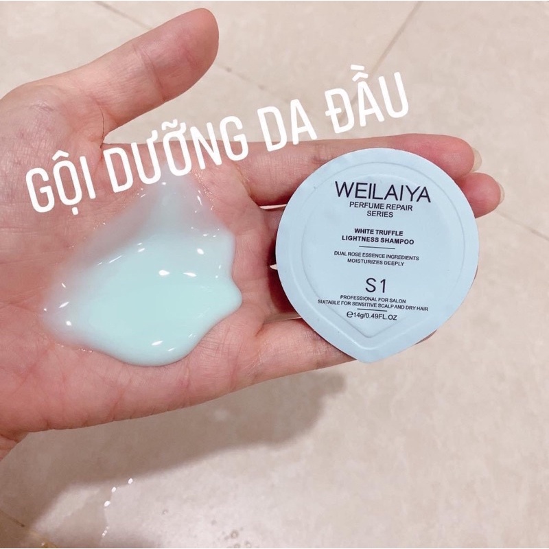 BỘ TEST DẦU GỘI DẦU XẢ WEILAIYA CAO CẤP
