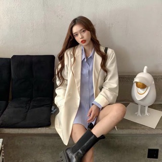 Áo blazer khoác nhẹ mùa thu phong cách thời trang Hàn Quốc - Áo vest blazer nữ Hàn Quốc