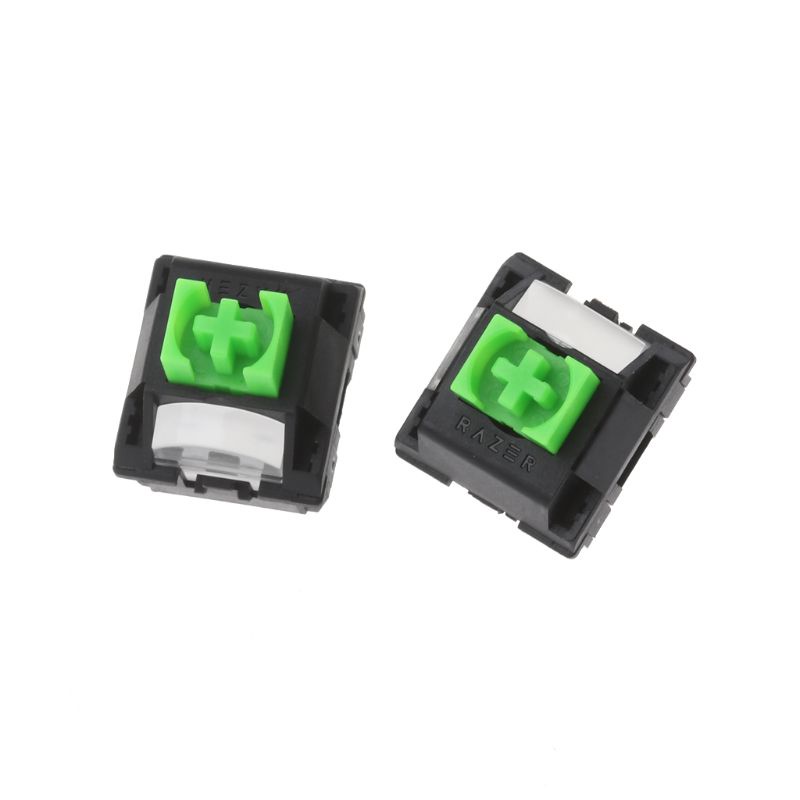 Set 2 công tắc 3 chấu màu xanh lá RGB SMD cho bàn phím Razer BlackWidow Lite | BigBuy360 - bigbuy360.vn