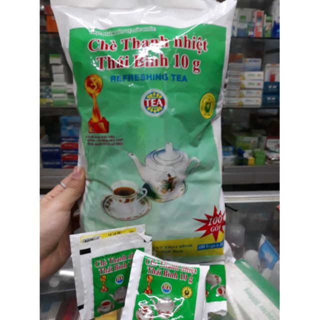 Chè Thanh Nhiệt Thái Bình - Giúp thanh nhiệt, mát gan, giải độc tốt, làm hết nóng trong người