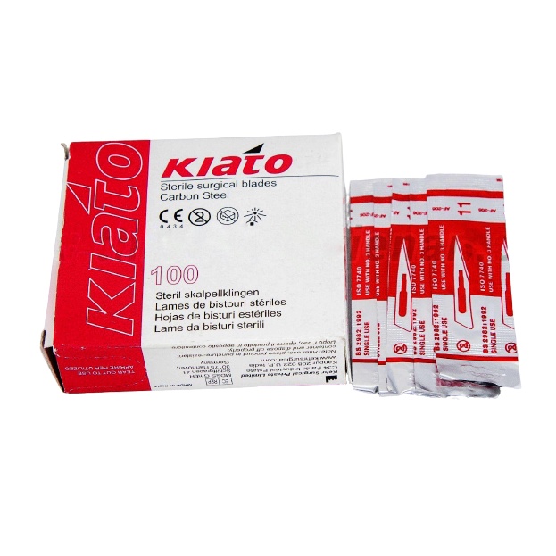 Lưỡi dao mổ số 11 Kiato ẤN ĐỘ