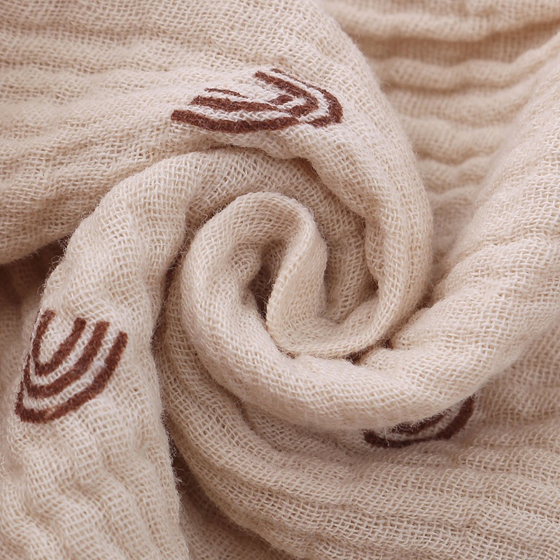 Yếm tập ăn cho trẻ sơ sinh vải cotton mềm thích hợp làm quà tặng