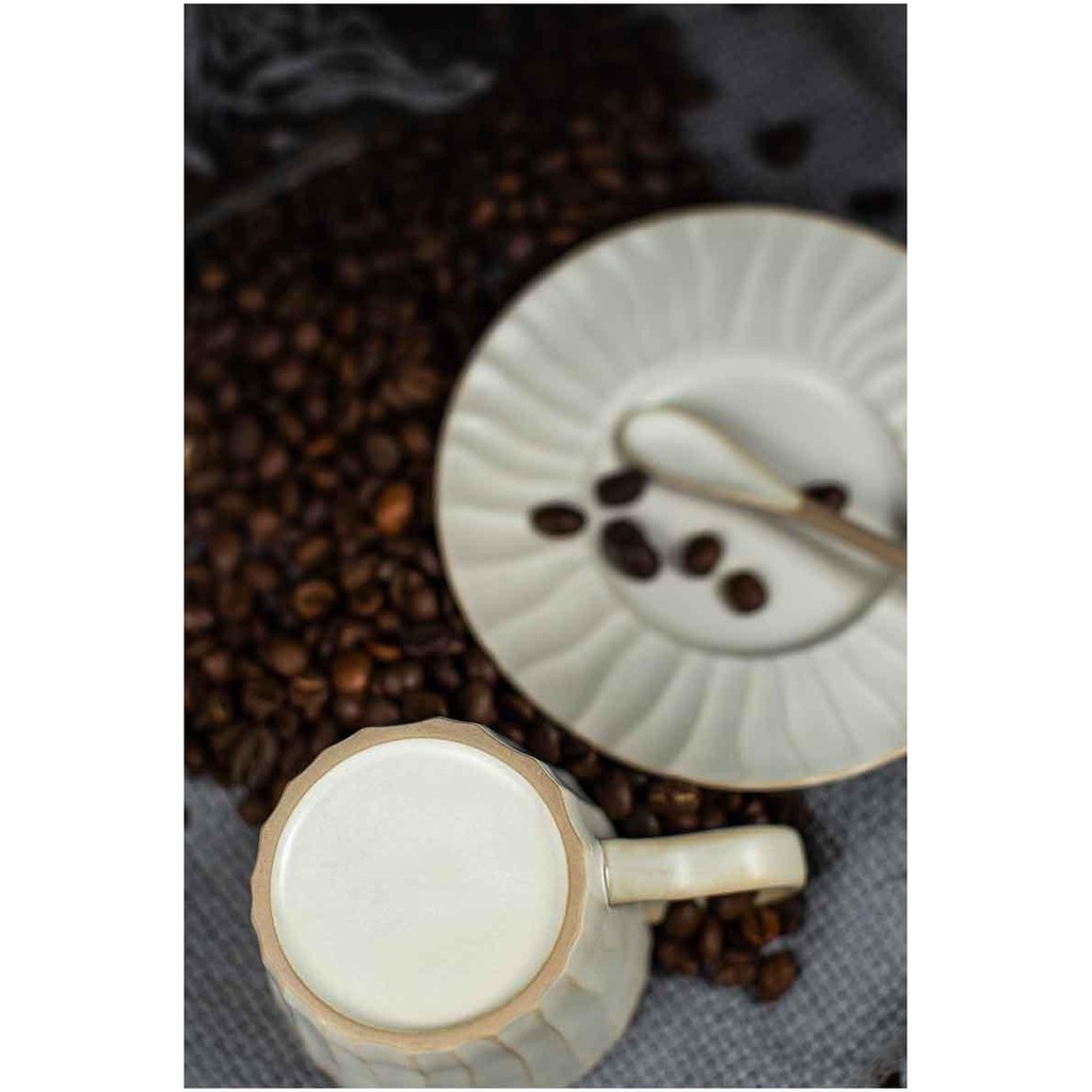 Set càfe gốm vân đá kiểu Nhật