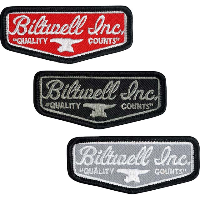 Patch thêu logo Biltwell arrowshop