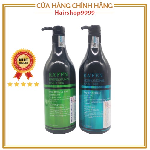 Bộ Dầu Gội Xả Cao Cấp Siêu Mềm Mượt Kafen Hoàn Hình 800ml