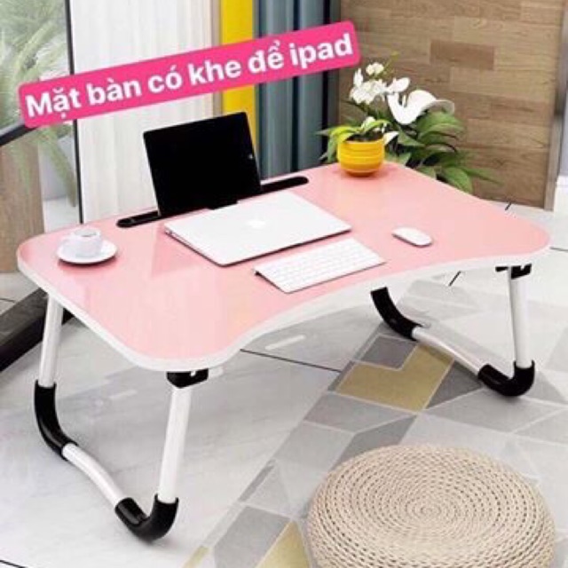 Bàn học cho bé có khe để ipad