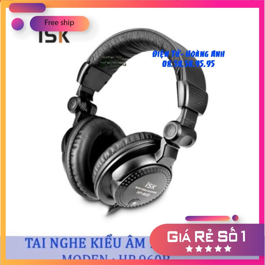 TAI NGHE KIỂM ÂM ISK HP 960B