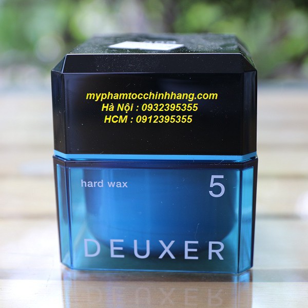 SÁP TẠO KIỂU CỨNG MỜ NUMBER THREE 003 DEUXER DRY PASTE WAX 5 80G