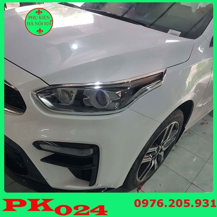 [Cerato, K3, Forte 2019] Ốp Viền Đèn Pha, Hậu Mạ Crom Cho Xe - Kia Cerato, K3, Forte 2019