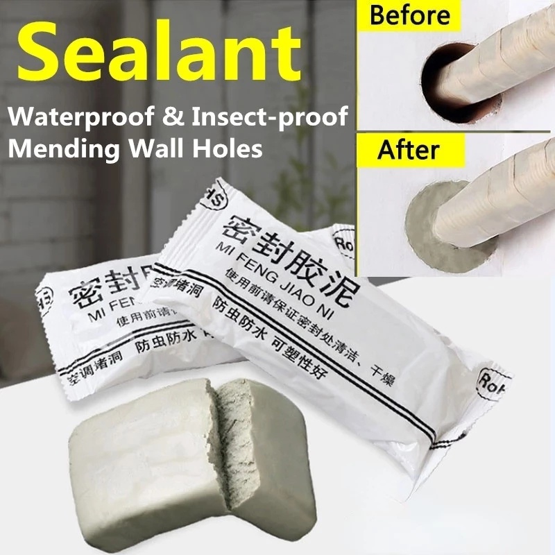 Keo Dán Tường Công Nghiệp Tự Dính Chống Nước Màu Xám Bạc Sửa Chữa Vết Nứt Tường Công Nghiệp