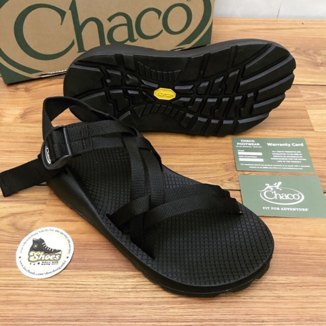Dép sandal Chaco 2 dây đế cứng không nhăn Fullbox