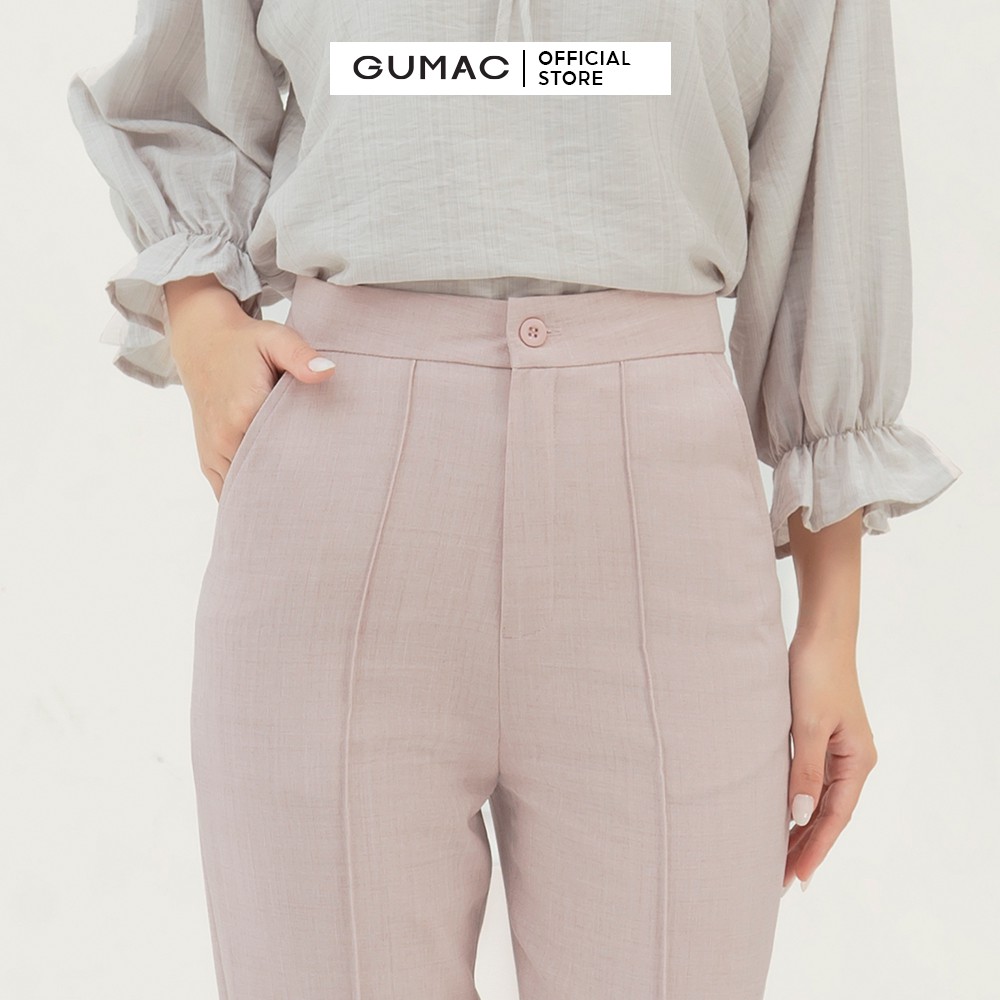 Quần tây nữ chạy gân GUMAC thiết kế công sở, thanh lịch đủ màu đủ size QB309 | BigBuy360 - bigbuy360.vn