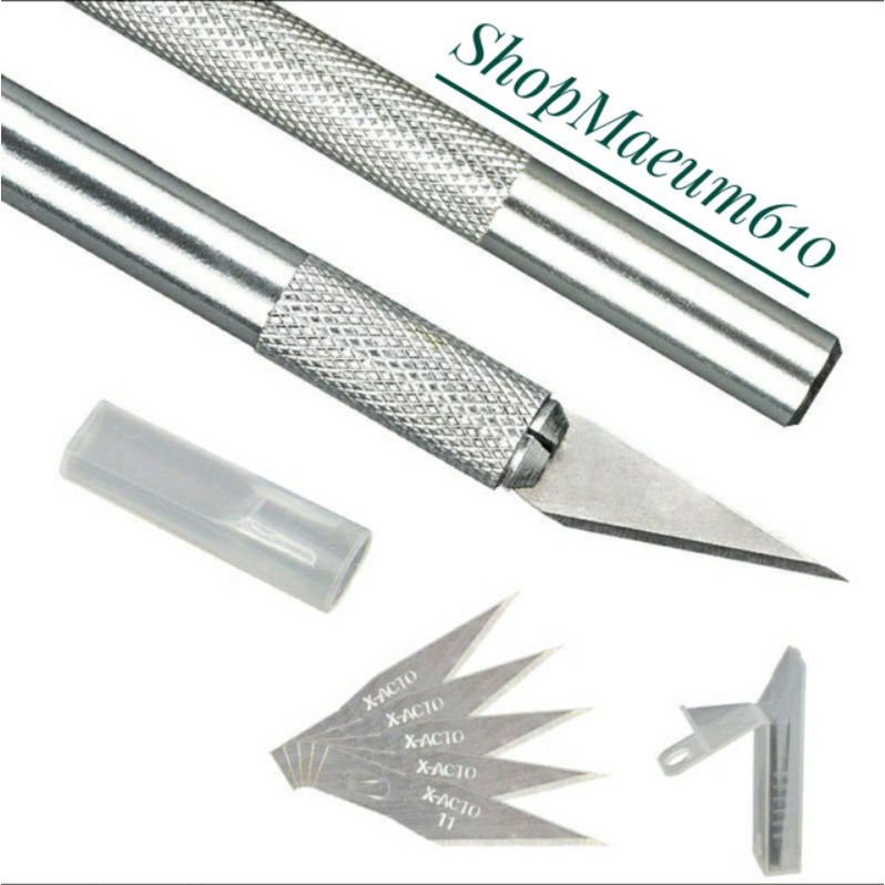 BỘ DAO Cắt Tỉa Trổ, Dao Khắc kỹ thuật  ShopMaeum610
