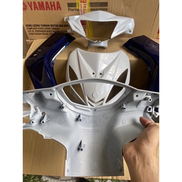 Áo LC V1 chính hãng malaysia Trắng/Xanh