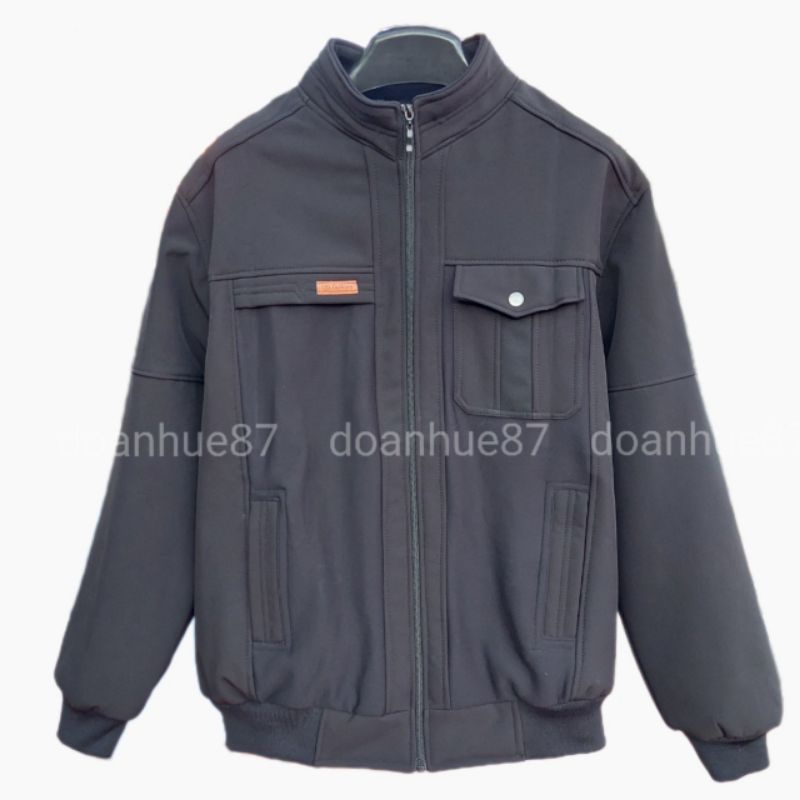 Áo khoác nam trung tuổi đại hàn lót lông cho người trung và cao tuổi siêu ấm áp