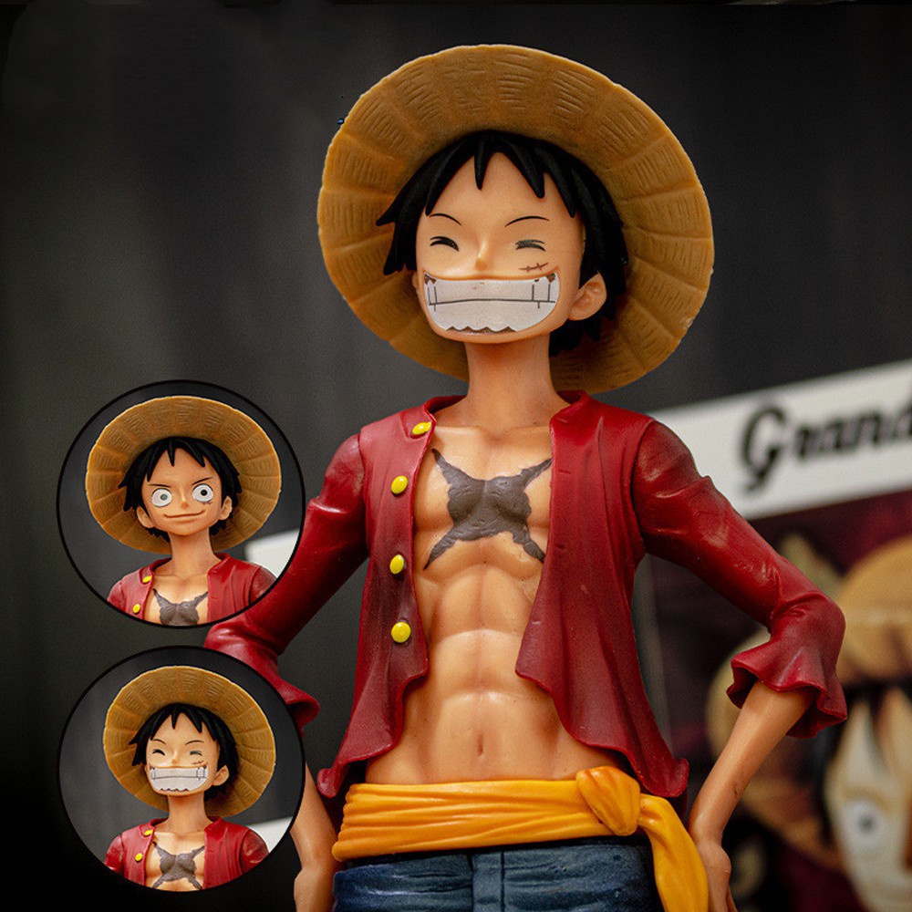 Mô Hình Nhân Vật Luffy Phim One Piece Cao 27cm
