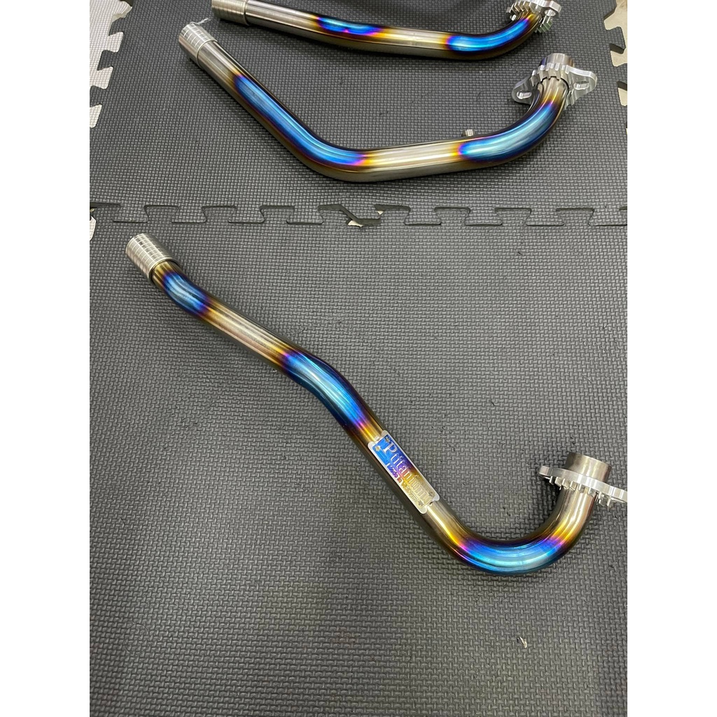 Cổ bô titan form over racing có đầu đít nhôm chống xì Dream,  Vario, Sonic, Winner, Sirus, Fu, Wave, Ex, AB, SH, Rai Sa