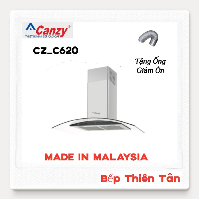 Máy Khử Mùi Kính Cong Nhập Khẩu Malaysia CANZY CZ_C620