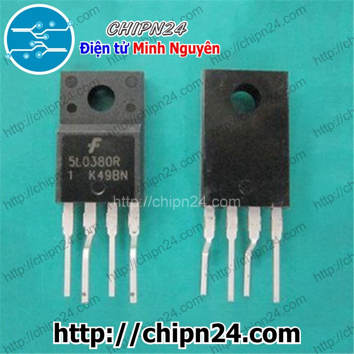 [1 CON] IC 5L0380R TO-220F-4 (KA5L0380R 5L0380)