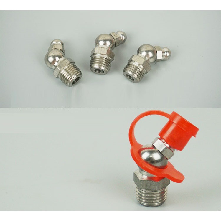 Vú mỡ inox 304 ren 1/8 1/4 M6