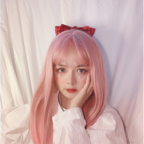 Chun Buộc Tóc Nơ Tiểu Thư ❤️FREESHIP❤️  Tiệm Thêu Việt / DEAL 1K