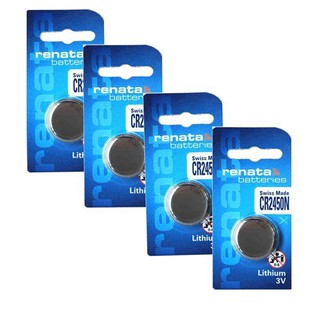 Pin CR2450 CR2450N Renata 3V Lithium batteries vỉ 1 viên ( Pin CMOS... ).