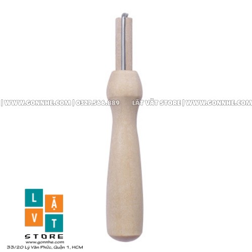 Bộ bút gỗ và 30 kim chọc len chọc, tặng ống bảo vệ kim - Dụng cụ chọc len giá rẻ - Needle Tools