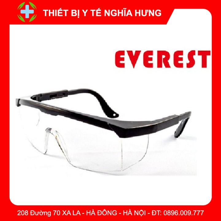 Kính bảo hộ EVEREST-đài loan Kính chắn bụi đi đường chống đọng sương chống uv 99,9%