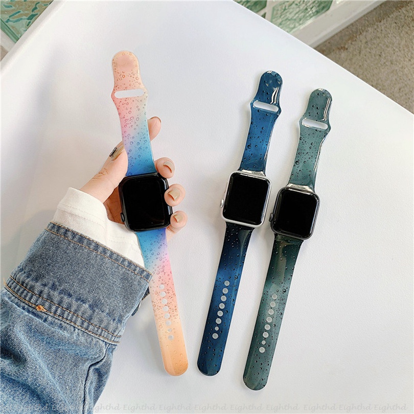 Dây Đeo Thay Thế Cho Đồng Hồ Thông Minh iWatch 7 6 SE 5 4 3 2 1 Kích Thước 41mm 45mm 44mm 42mm 40mm 38mm