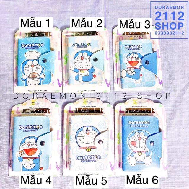 VÍ ĐỰNG THẺ - Ví namecard Doraemon