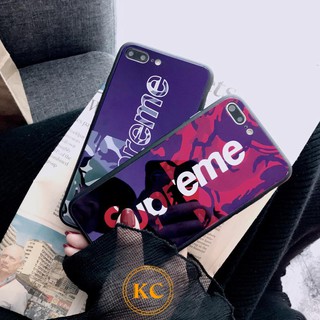 Ốp lưng kính iphone Supreme