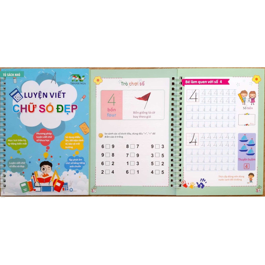 Combo 3 Cuốn Tập Luyện Viết Chữ Đẹp - Phiên bản chuẩn Tiếng Việt