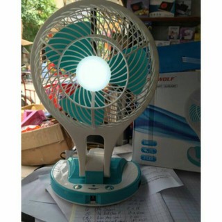 Quạt sạc điện kiêm đèn pin mini fan m-5580