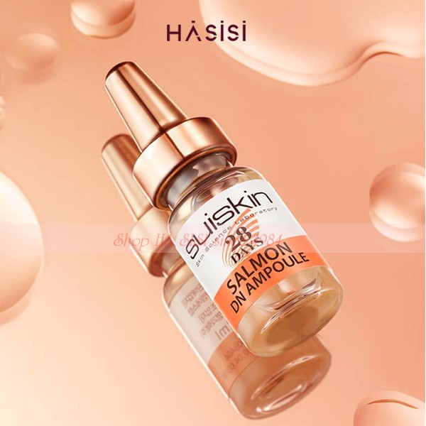 Serum Tế Bào Gốc Chiết Xuất DNA Cá Hồi SUISKIN SALMON DN 28 DAYS Lọ 2ml