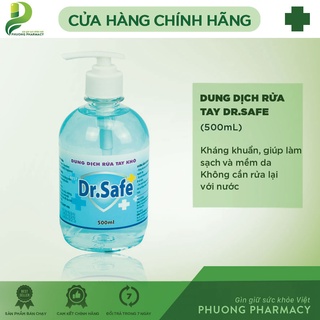 Dung dịch sát khuẩn Dr Safe 500ml - Dạng lỏng, mùi thơm dễ chịu