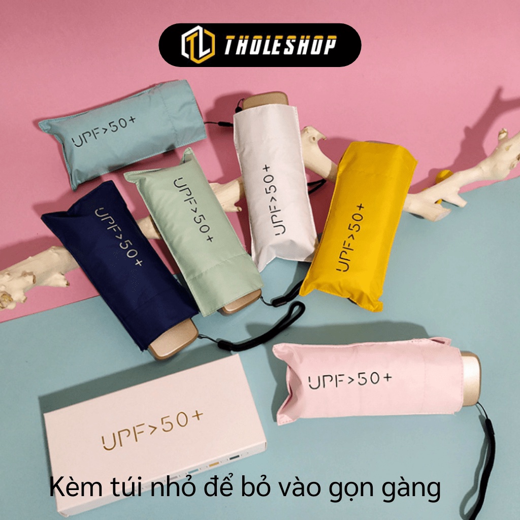 [SGD] Dù Đi Mưa - Ô Gấp Gọn Mini Dễ Bỏ Vào Túi Chống Tia UV 50+, Phủ Lớp Chống Thấm 7273